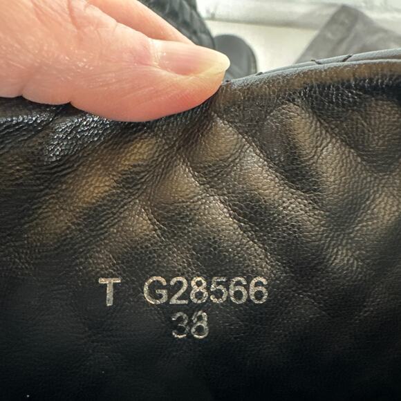 CHANEL Black Quilted Combat Boots - Picture 5 of 15